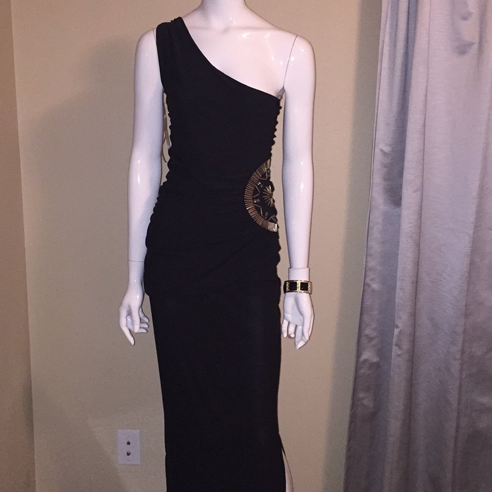 NWT, Pakula, one shoulder formal dress size S